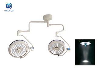 Plafond de lampe Shadowless de l'hôpital LED le double a monté la lumière de fonctionnement chirurgicale