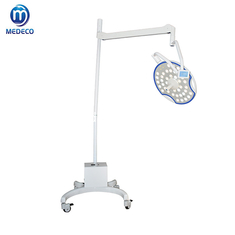 Appareils médicaux de la série V Chirurgie Salle de soins intensifs mobile de type 500 Lampes d'opération chirurgicale à LED avec batterie