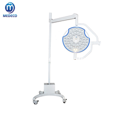Appareils médicaux de l'hôpital Chirurgie Unité de soins intensifs Théâtre clinique Mobile Type 500 LED Lumière chirurgicale avec batterie