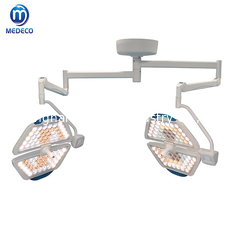 Salle d'opération équipement médical spécialisé chirurgie Double lampe LED sans ombre