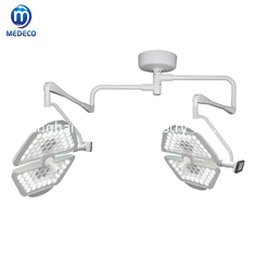 Hôpital grand équipement médical LED chirurgicale sans ombre lumière d'opération avec 700 mm lampes doubles ECOP001