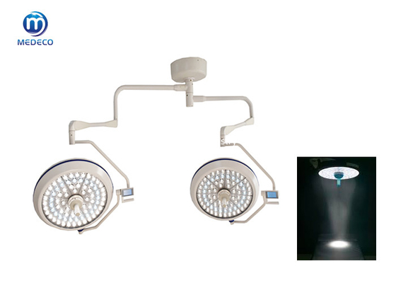 Plafond de lampe Shadowless de l'hôpital LED le double a monté la lumière de fonctionnement chirurgicale