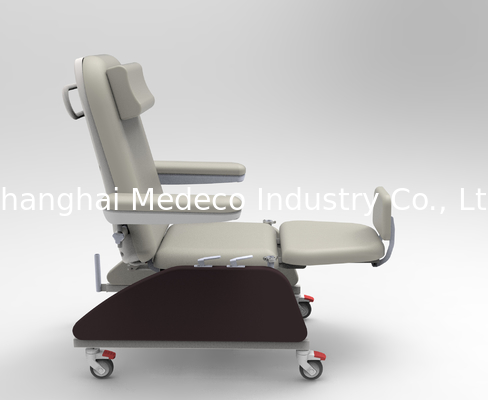 Chaise manuelle médicale de dialyse de la chaise MEOY de hémodialyse d'hôpital