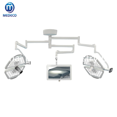 Lampes d'opération sans ombre médicales pour les appareils chirurgicaux de l'hôpital et des salles de soins intensifs avec source de lumière froide LED ECOP001