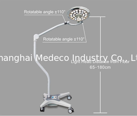 Équipement chirurgical de l'hôpital de la clinique médicale de la salle de chirurgie de la lampe d'examen d'efficacité de fonctionnement à haute lumière ME-A250L