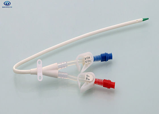Cathéter triple simple médical de hémodialyse de lumen de produits jetables d'hôpital double