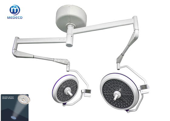 Le plafond médical de double de LED a monté la lumière médicale chirurgicale de fonctionnement de lampe Shadowless